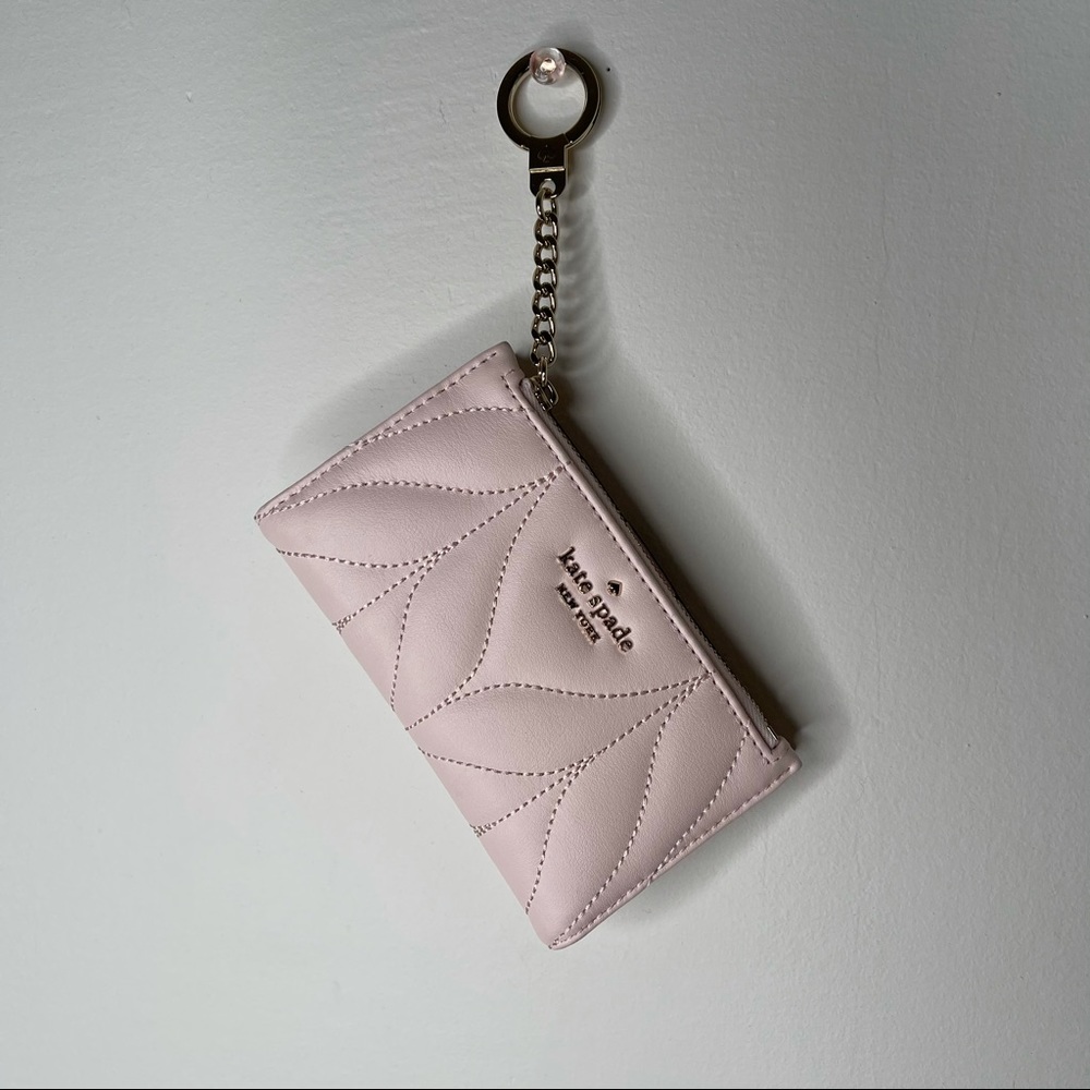 Kate Spade Briar Lane Quilted Mikey Bi-fold Wallet